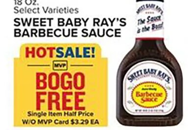 Sweet Baby Ray's Barbecue Sauce at Food Lion