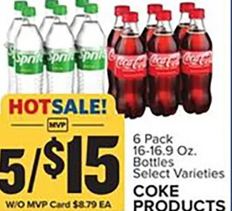 Coke Products at Food Lion