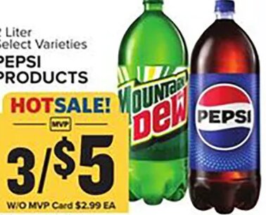 Pepsi Products at Food Lion
