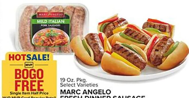 MARC ANGELO FRESH DINNER SAUSAGE