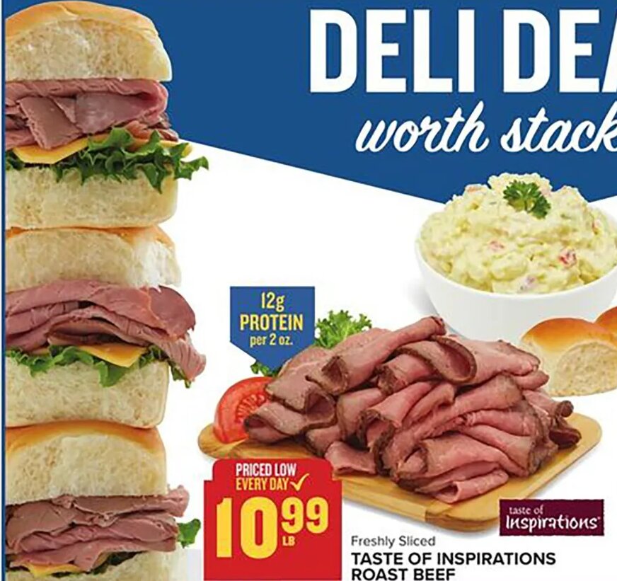 Taste of Inspirations Roast Beef at Food Lion