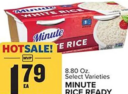 Minute Rice Ready to Serve at Food Lion