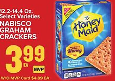 Nabisco Graham Crackers at Food Lion