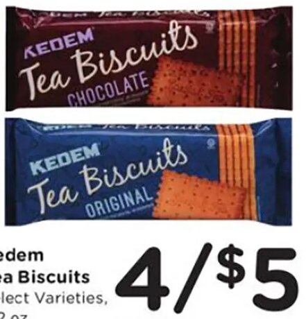 Kedem Tea Biscuits