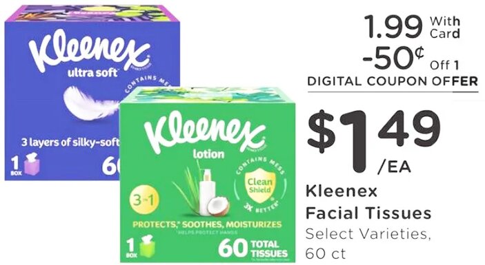 Kleenex Facial Tissues