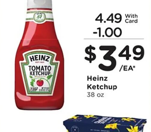 Heinz Ketchup at Fred Meyer