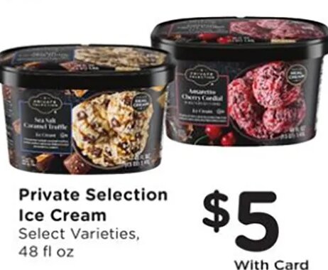 Private Selection Ice Cream