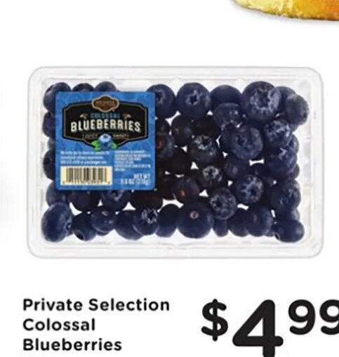 Private Selection Colossal Blueberries