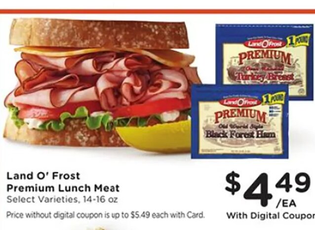 Land O' Frost Premium Lunch Meat
