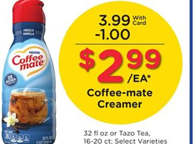 Coffee-mate Creamer at Fred Meyer