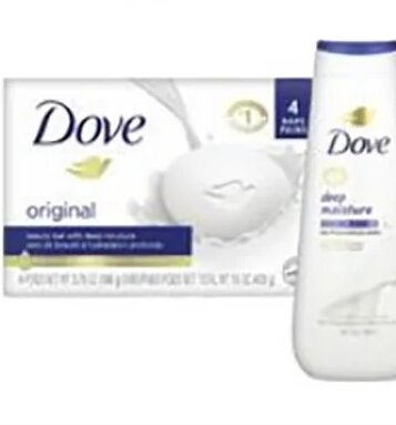 Dove Body Wash or Bar Soap