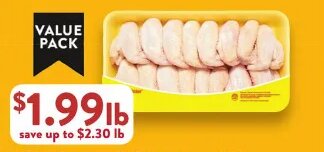 All-Natural Chicken Wings at Fresh Thyme