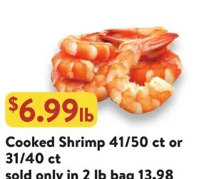 Cooked Shrimp at Fresh Thyme