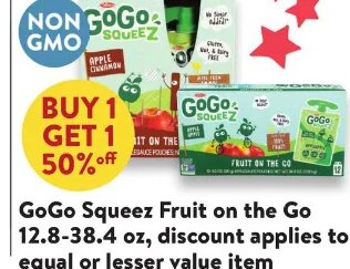 GoGo Squeez Fruit on the Go