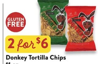 Donkey Tortilla Chips at Fresh Thyme