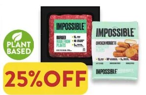 Impossible Foods Plant Based Meats