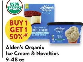 Alden's Organic Ice Cream & Novelties