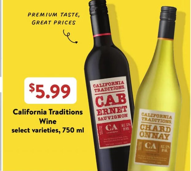 California Traditions Wine at Fresh Thyme