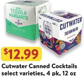 Cutwater Canned Cocktails