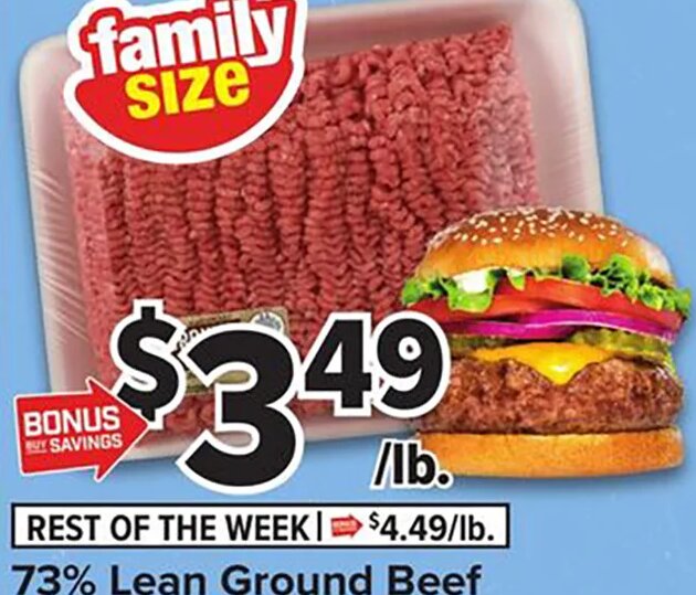 73% Lean Ground Beef