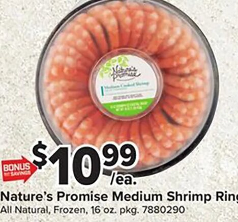 Nature's Promise Medium Shrimp Ring at Giant Food