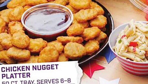 Chicken Nugget Platter