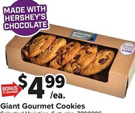 Giant Gourmet Cookies at Giant Food