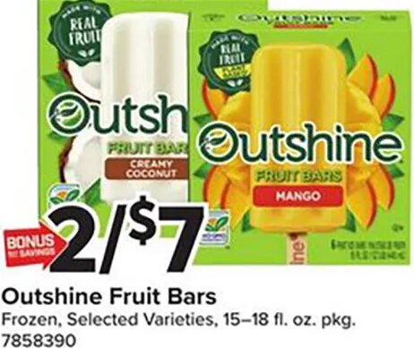 Outshine Fruit Bars