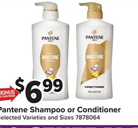 Pantene Shampoo or Conditioner