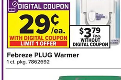 Febreze PLUG Warmer at Giant Food