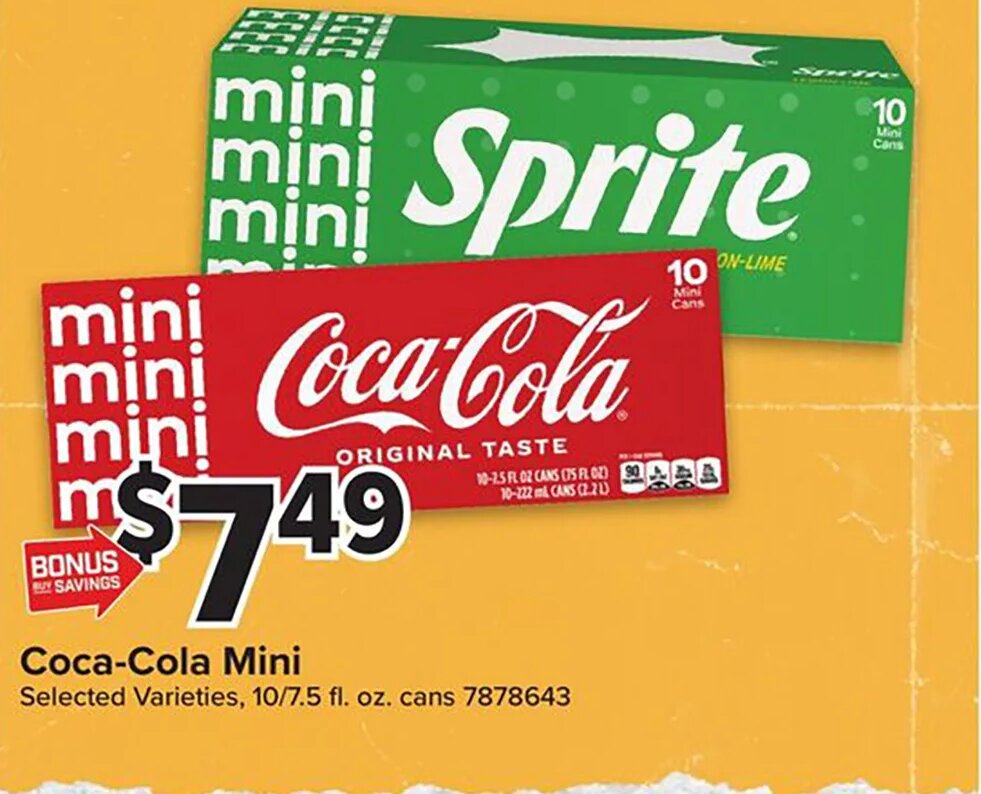 Coca-Cola Mini at Giant Food