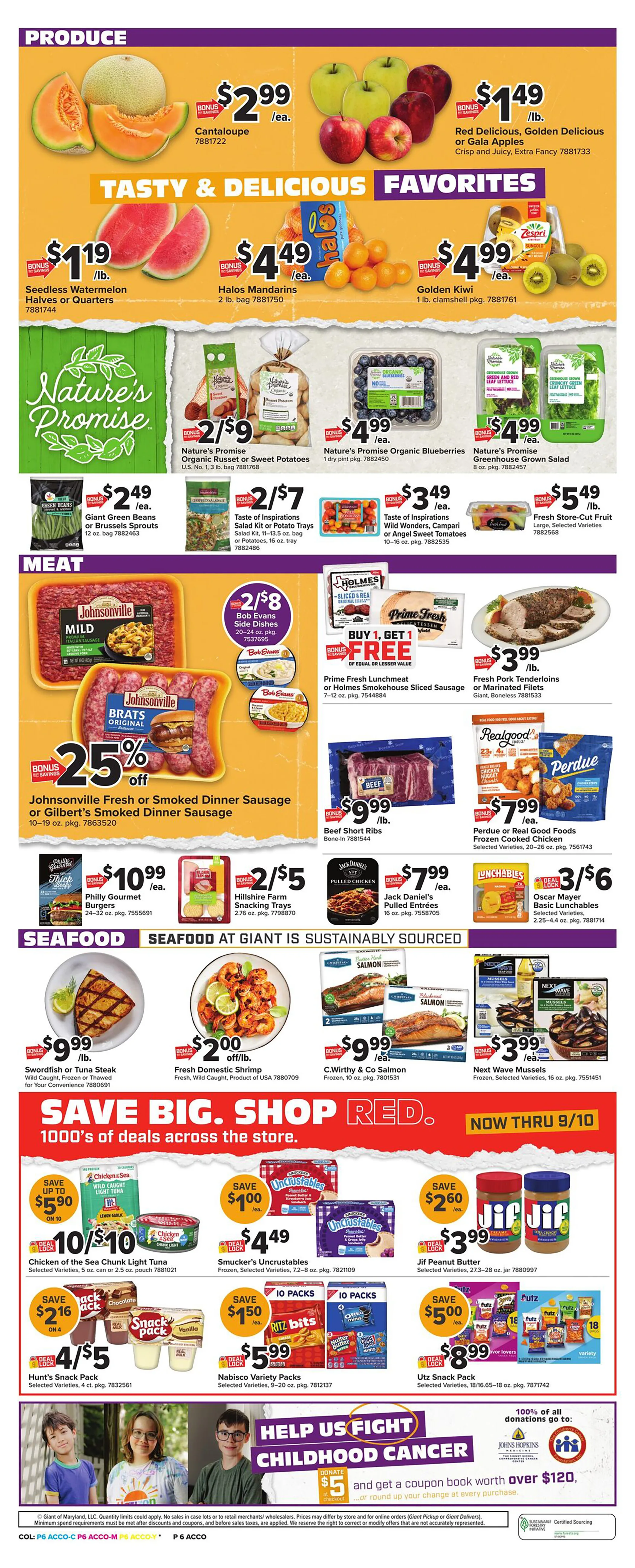 Giant Food Weekly Ad Page 7