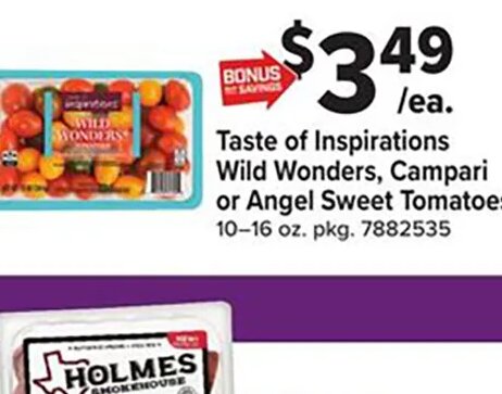 Taste of Inspirations Wild Wonders, Campari or Angel Sweet Tomatoes at Giant Food