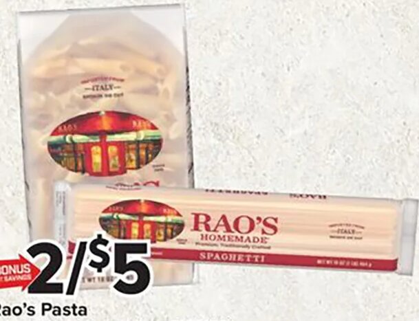 Rao's Pasta at Giant Food