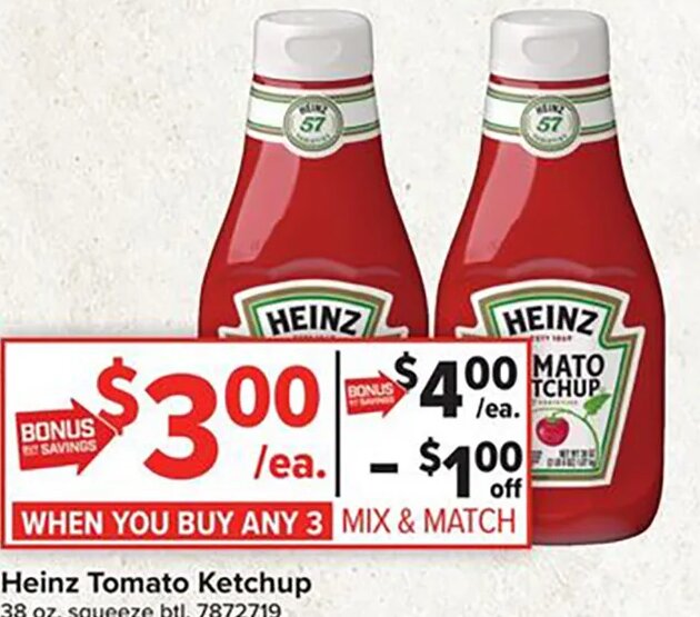 Heinz Tomato Ketchup at Giant Food