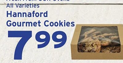 Hannaford Gourmet Cookies