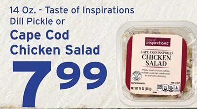 Cape Cod Chicken Salad at Hannaford