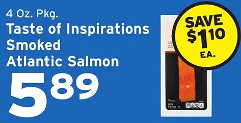 Taste of Inspirations Smoked Atlantic Salmon at Hannaford