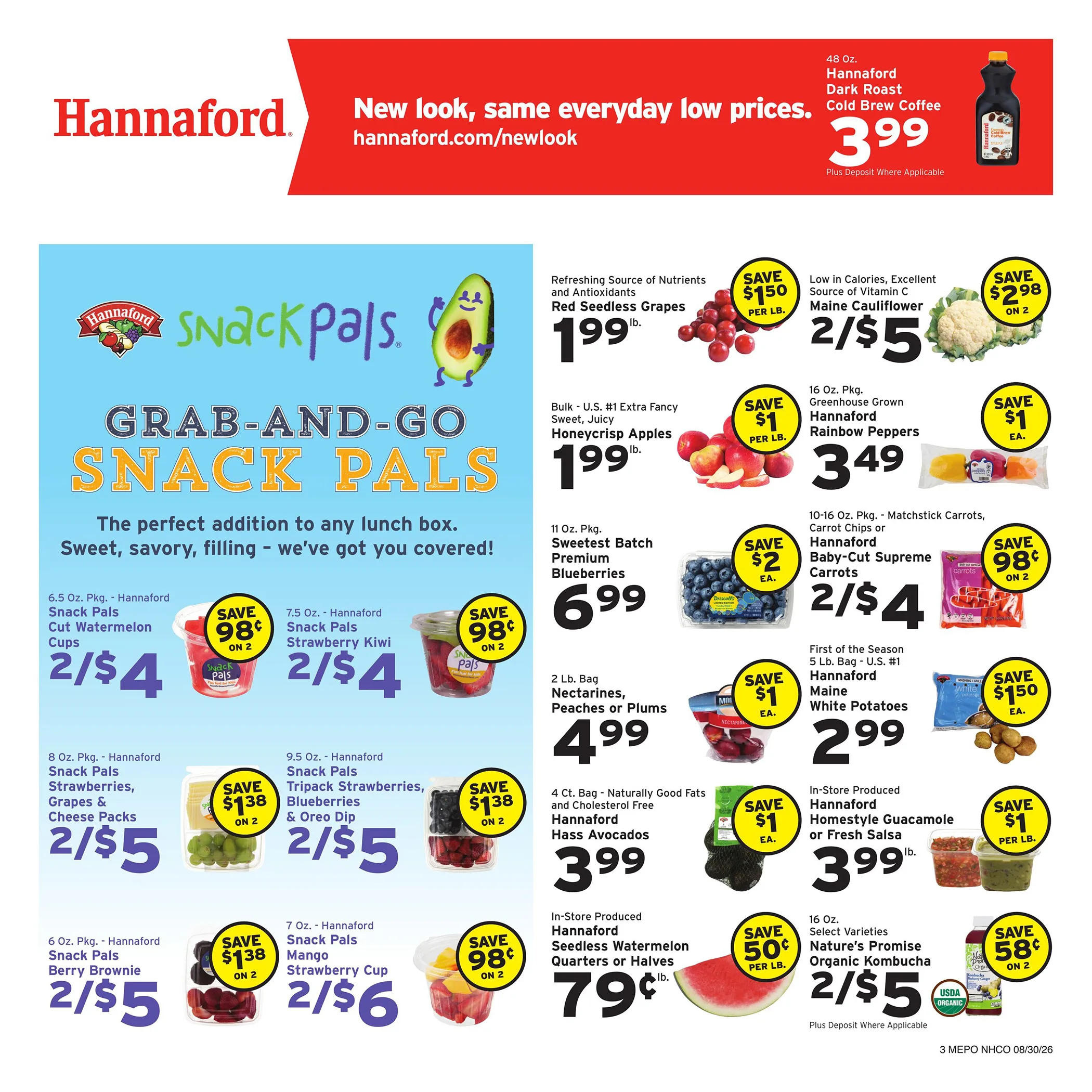 Hannaford Weekly Ad Page 3