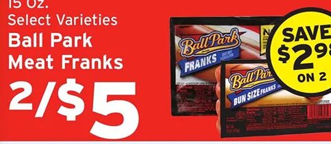 Ball Park Meat Franks at Hannaford