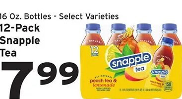 Snapple Tea at Hannaford