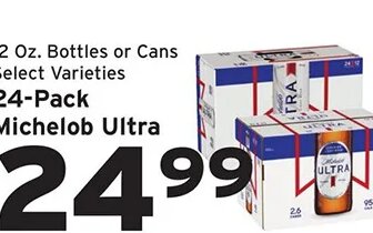 Michelob Ultra at Hannaford