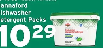 Hannaford Dishwasher Detergent Packs at Hannaford