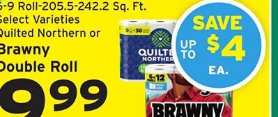 Brawny Double Roll