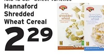 Hannaford Shredded Wheat Cereal at Hannaford