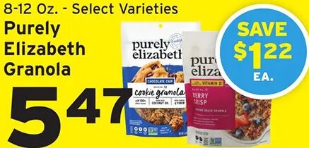 Purely Elizabeth Granola at Hannaford