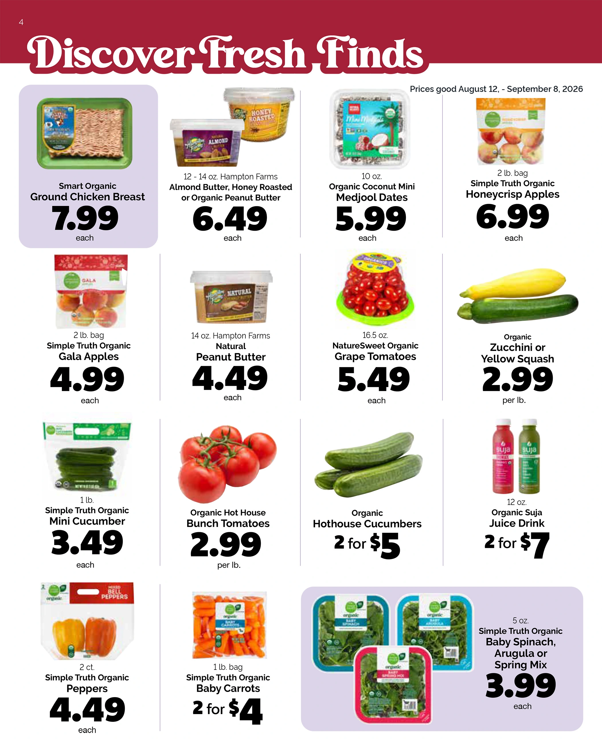 Harris Teeter Weekly Ad Page 4