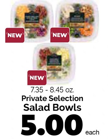 Private Selection Salad Bowls