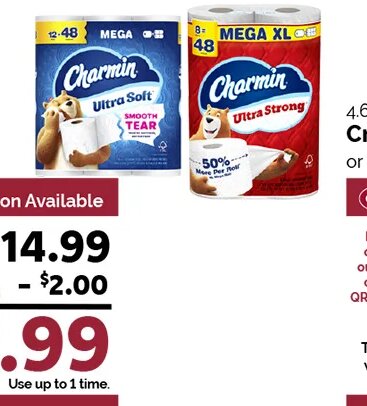 Charmin Bath Tissue at Harris Teeter