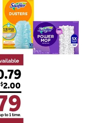Swiffer Refills at Harris Teeter